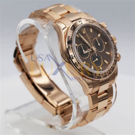 rose gold rolex with chocolate dial|Rolex oyster everose gold price.